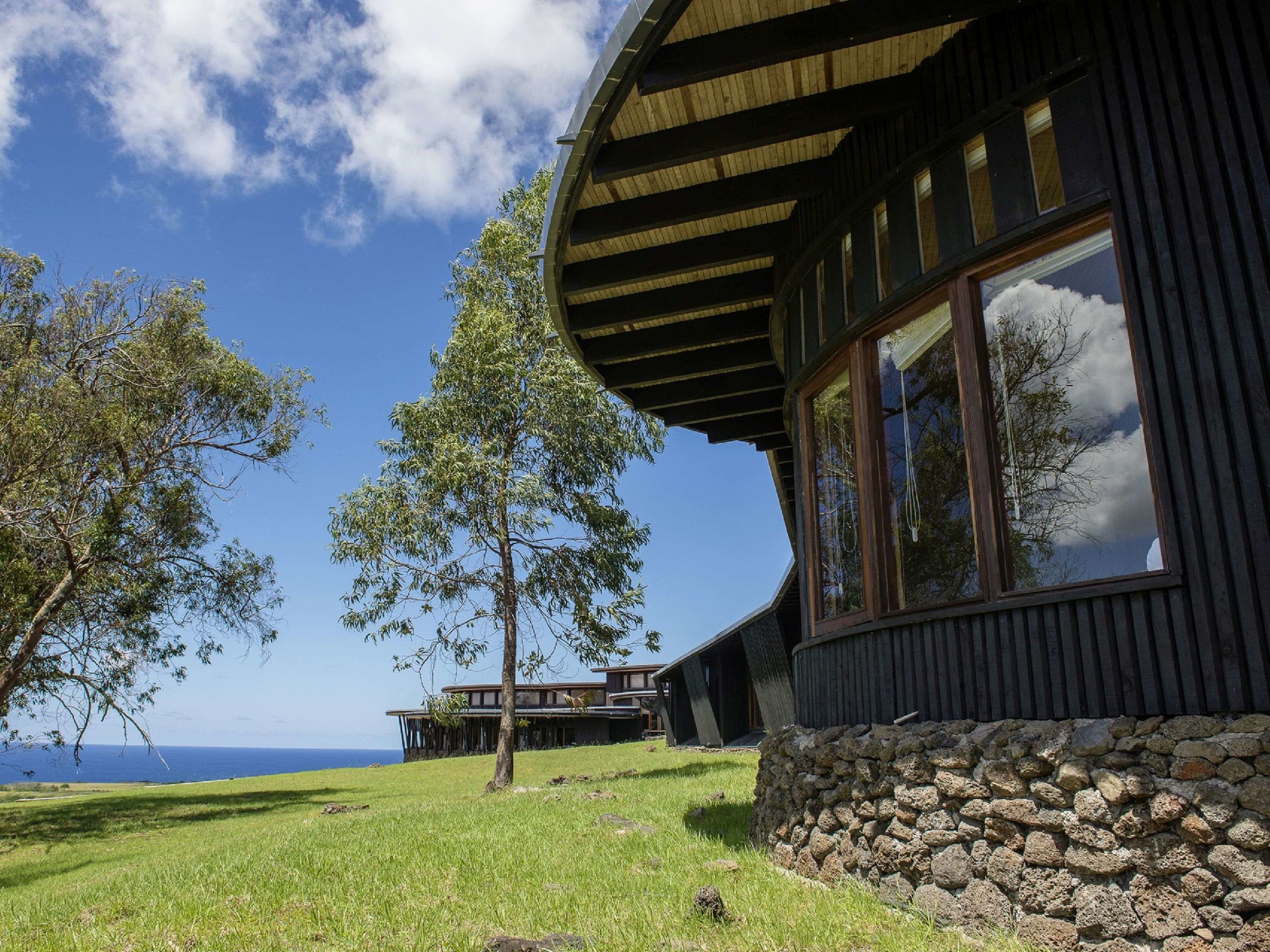 Außenfassade vom Explora Rapa Nui